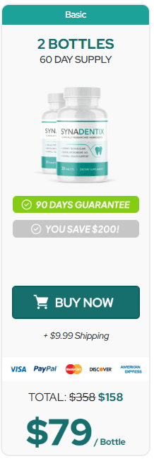 Synadentix official website 30 days supply order now